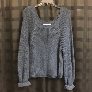 Cotton emporium navy sweater. Worn once